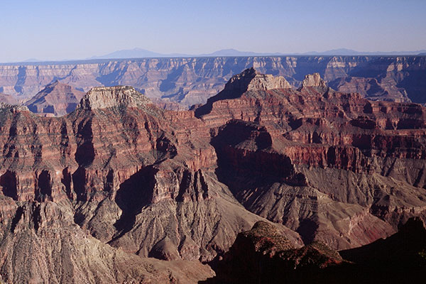 Evening view of Grand Canyon