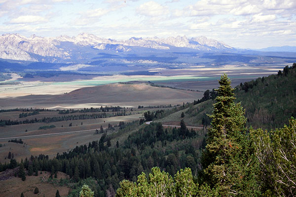 Sawtooth Range from Galena Overlook