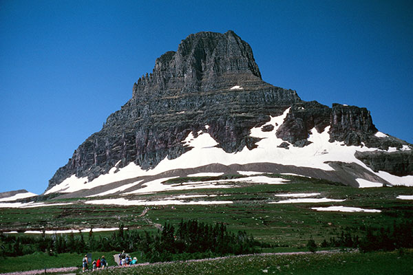 Clements Mountain from Logan Pass