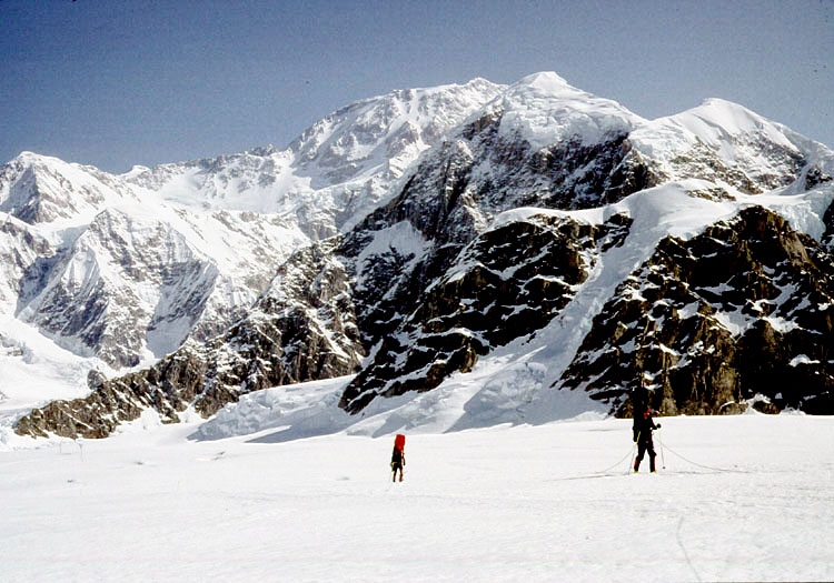 Denali from Kahiltna Glacier.