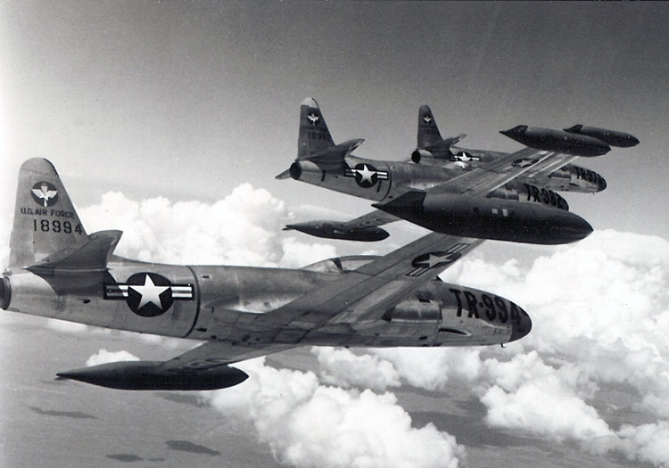 T-33s in Formation